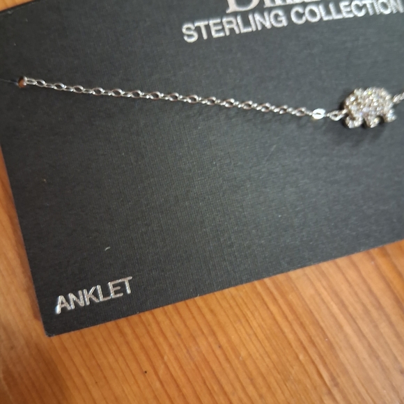 Sterling Silver Elephant Anklet - Picture 4 of 5